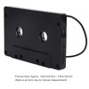 Bluetooth Cassette Adapter, Built‑in Microphone Bluetooth 5.0 MP3 Player LED