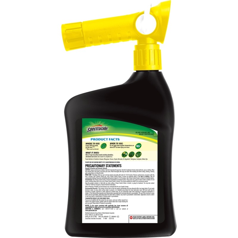 Spectracide Weed Stop For Lawns Concentrate, Ready-to-Spray, 32-Ounce