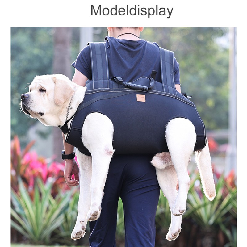 Backpack Carrier for Large Dog Full Body Dog Sling with