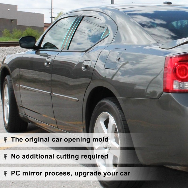BASIKER Fit for Dodge Charger 2006 to 2010 Pillar Post