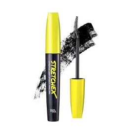 TOUCH IN SOL STRETCHEX Stretch Lash Effect Mascara - Silk Protein For Longer, Thicker, Voluminous Eyelashes - No Clump, Smudge Proof, Flake Proof Makeup Mascara, 0.24 fl.oz.