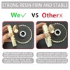 VZLQZJMKY 5 Pcs Wool Felt Flap Polishing Disc and Compound
