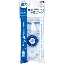 tonbo鉛筆 Tape Glue Cartridge Pit Refill Power C for PR – CP [Set of 3]