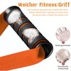 HOPNKN Handles for Fitness Bands, Pack of 2 Single-Handle Grips,