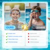 YLKJSWIM Swim Goggles, Kids Goggles for 3-15 with Earplugs, Large