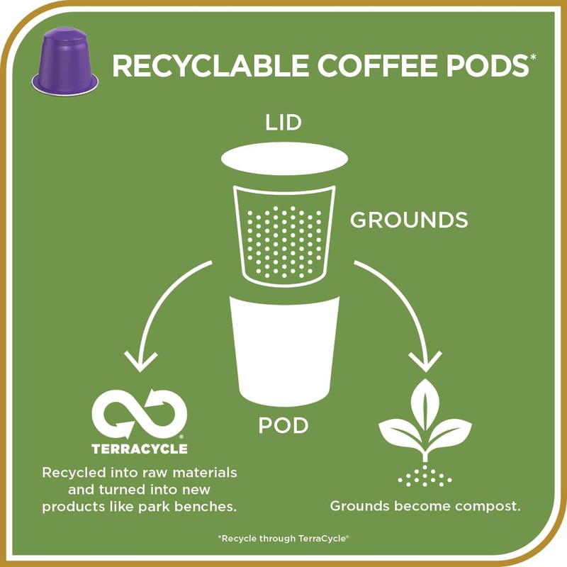 Don Francisco's Organico Espresso Pods: 80 Dark Roast Aluminum Capsules,