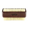 SHASH Handmade Thermo Beech Wood Light Bristle Nail Brush and