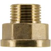 BERANMEY 2 Pack Brass Pipe Fittings, 1/2" to 3/4" Pipe