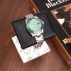 ReignSword Vegan Leather Watch Display Stand Holder, Single Watch Holder