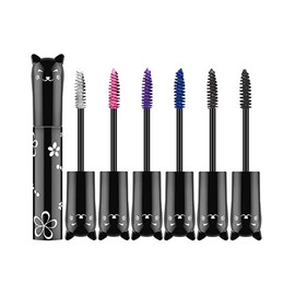 Ownest 6 Colors Mascara Set,Colorful Mascara Waterproof Long Lasting Thick Mascara Rainbow Color Fiber Charming Masacara