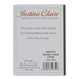 Pocket Tissue Holder in a Lavender Design.