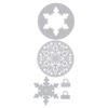 Sizzix ELLISON THINLITS Dies, Layered Snowflake