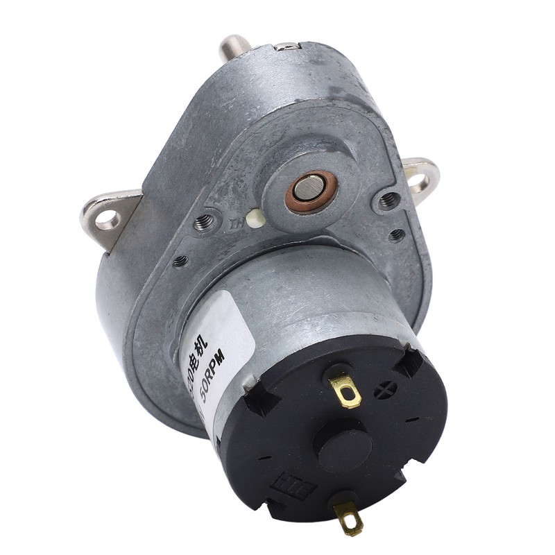 Gear Motor DC 24V 50RPM Speed Reduction Geared Motor Alloy