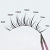 Musegetes False Eyelashes, 4D False Eyelashes, Natural False Eyelashes, Ultra