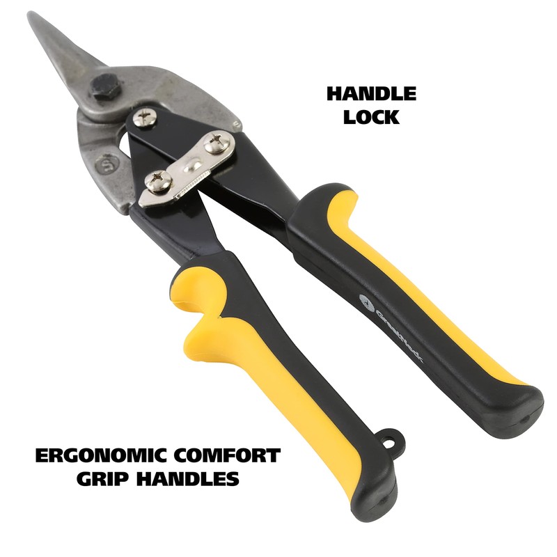GreatNeck Aviation Snips- Straight Cut