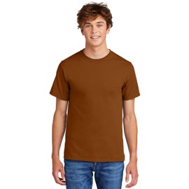 Port & Company 100% Cotton Essential Tee PC61-6XL-Texas Orange