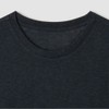 JAJU [JAJU] Men's Rayon Stretch Short Sleeve Lounge T-Shirt_Melange Navy