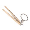 Mini Drum Sticks Keychain Wooden Decoration Accessory Percussion 2 Drumstick