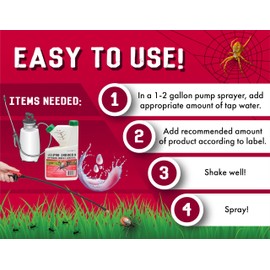 7.9% Bifenthrin Insecticide - 16 Ounces - (Compare to Leading Brands) – Professional Insect Control - Kills on Contact - Fire Ants, Ticks & More