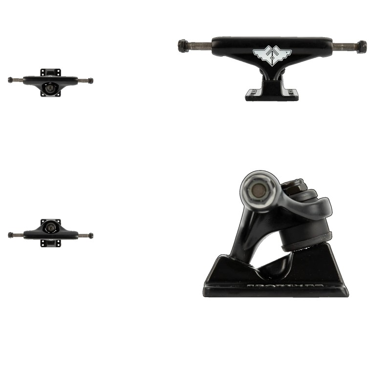 Fracture Wings V2 Skateboard Trucks - Black