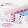 Annhua Micro Applicator Brushes 100 Pcs Ultrafine Disposable Micro Applicators