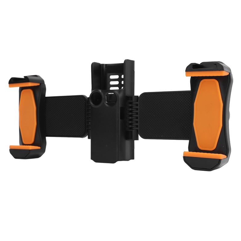 Dual Phone Extension Holder Cold Shoe Adapter Mount Mobile Phone
