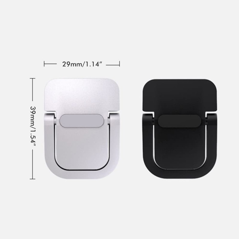 Laptop Stand Desk, 2-Piece Foldable Portable Laptop Riser Holder, Universal