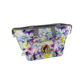 BUC-ee’s Soft Cooler Bag – Insulated Lunch Bag for Men & Women | Portable, Leakproof, Lightweight, Adjustable Shoulder Strap Tote Bag Organizer for Work, Travel, Camping & Beach (Tie Dye, 24 Can)