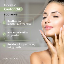 Dermavitamins 100% Pure Castor Oil - 10ml