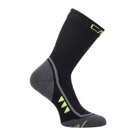 CMP - Kids Trekking Sock Mid Supersoft 50, Piombo, 25/27