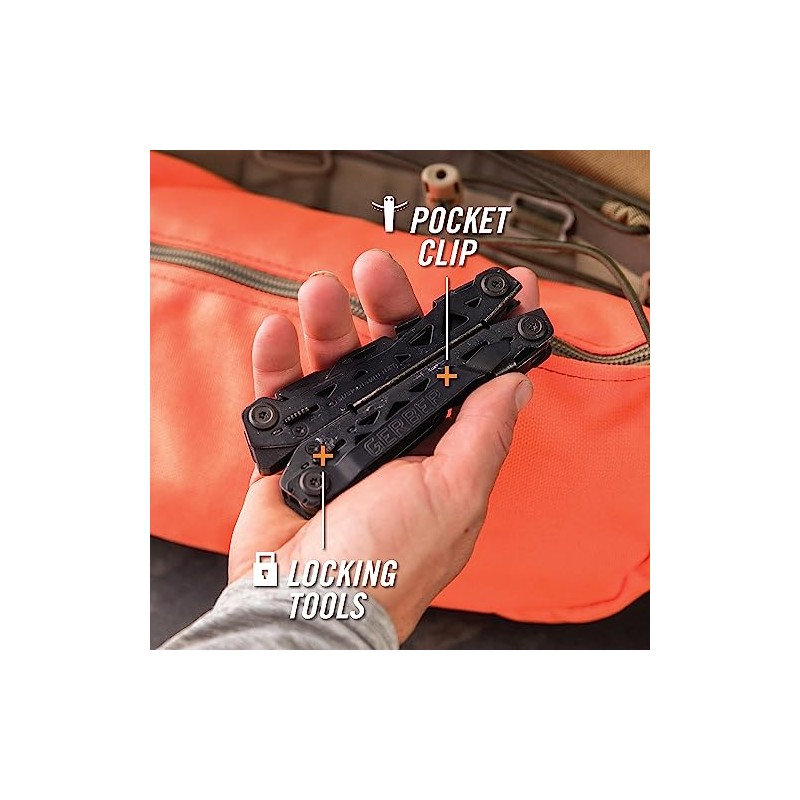 Gerber Gear Suspension-NXT EDC Multitool 15-in-1 Pocket Knife, Needle Nose