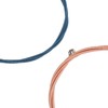 4Pcs Electric Bass String Set Clear Bright Sound Metal Colored