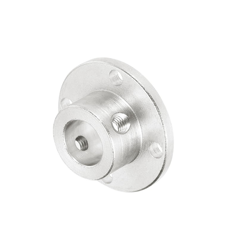 uxcell 2個11mmフランジカップリングコネクター剛性ガイドモデルカプラーアクセサリーシャフト軸部品 ミニ六角レンチおよび固定ネジ付き DIY RCモデルモーター用