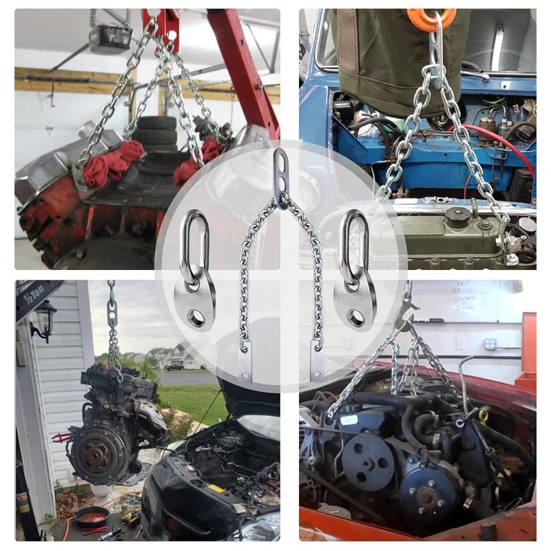 34-Inch Engine Lift Chain with 1,000 lbs Max Load with