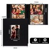 Aevdor 5x7 Photo Album, Holds 320 Photos, Linen Cover, Black