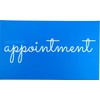 RXBC2011 Appointment Reminder Cards Pack of 100 Sky Blue