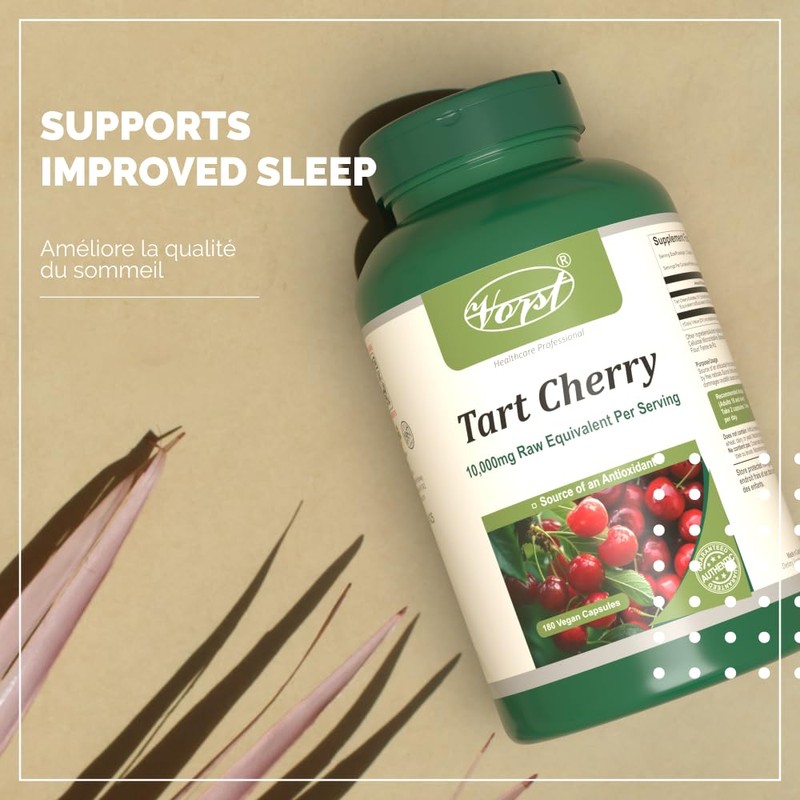 VORST Tart Cherry 10,000mg Raw Equivalent Per Serving | 3