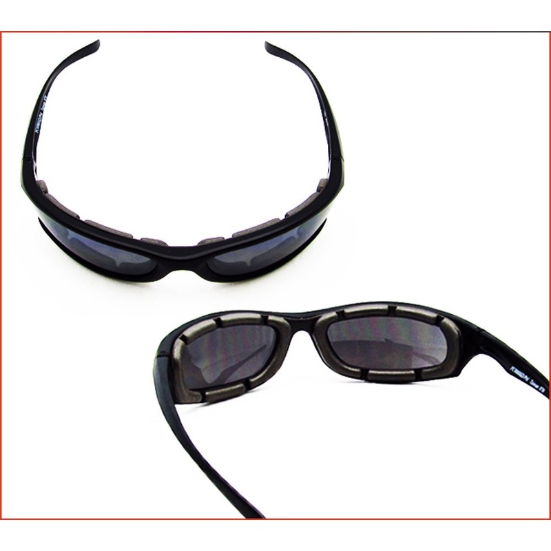 Bikershades Motorcycle Riding Glasses Foam Padded for Men and Women