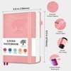 PERCUN Lined Journal Notebook for Men & Women, 160 Pages