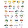 DECOWALL DS8-2005N Transport Alphabet Kids Wall Stickers Decals Peel and