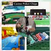 SEETOOOGAMES Casino Poker Chips Clay - 200pc 11.5g Gambling Chips