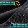 Sqodok Mobility Scooter Storage Cover, 420D Waterproof Wheelchair Cover for