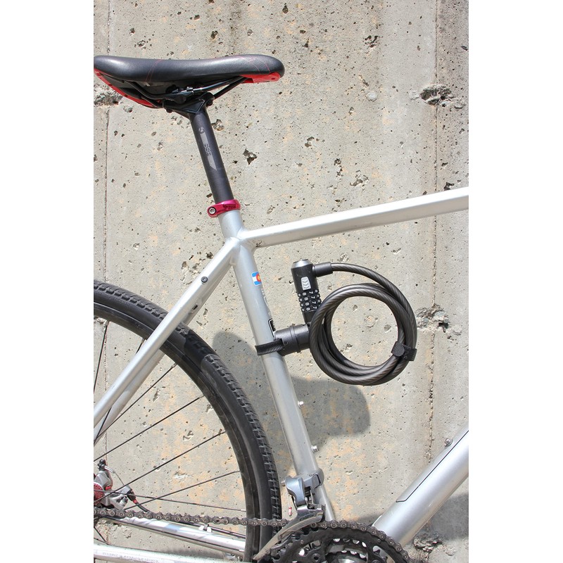 Kryptonite KryptoFlex Bike Lock Cable, 2FT/6FT/10FT Long 12mm Thick Heavy