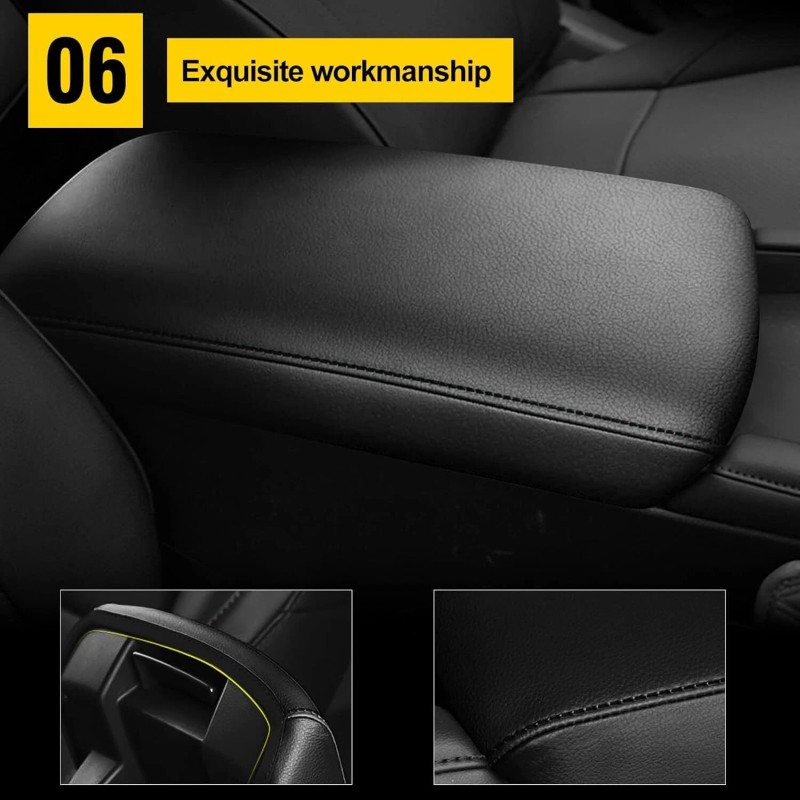 JXAUTOPART For 2020-2025 Mazda 3 Central Storage Box Armrest Cover