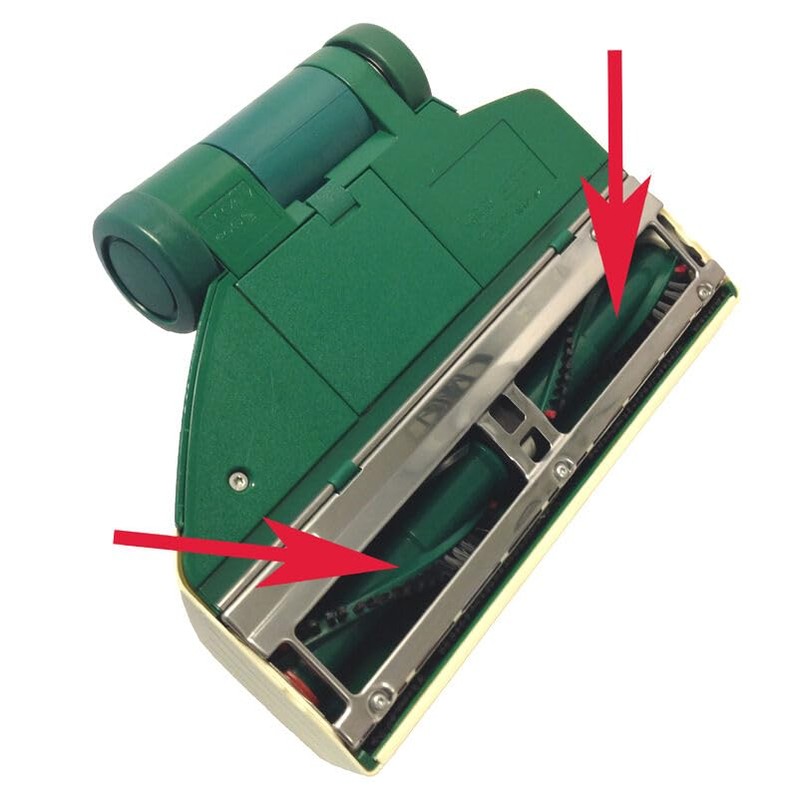 1 Pair of Brush Rollers Replacement Brushes Compatible with Vorwerk