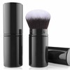 Retractable Kabuki Makeup Brushes, Travel Face Blush Brush, Portable Powder