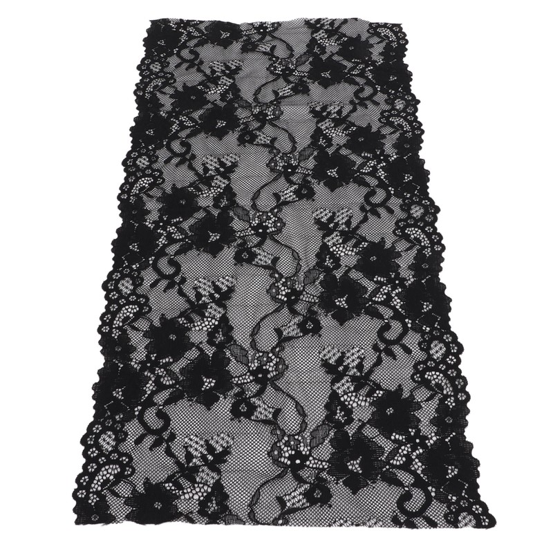 Lace Ribbon 24cm Wide 10 Yards Good Elasticity Safe Use