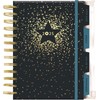 2025 Personal Organiser Navy & Gold Star Design A5 Diary