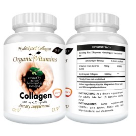 Suplemento de catálogo 3 botellas - crecimiento del cabello, brillo de la piel y flexibilidad articular