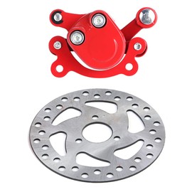 Go Kart Brake Kit,120Mm Disc Rotor Brake Caliper For 43 47 49Cc Electric Go Kart Scooter Mini Moto Brake Discs Go Kart Disc Brake Adapter